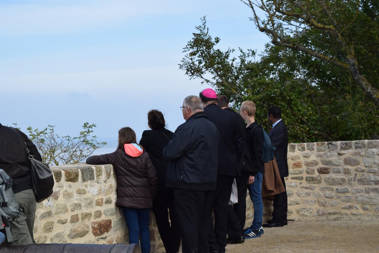 Visite du Mont St-Michel en France - Le 09 au 11-10-2015