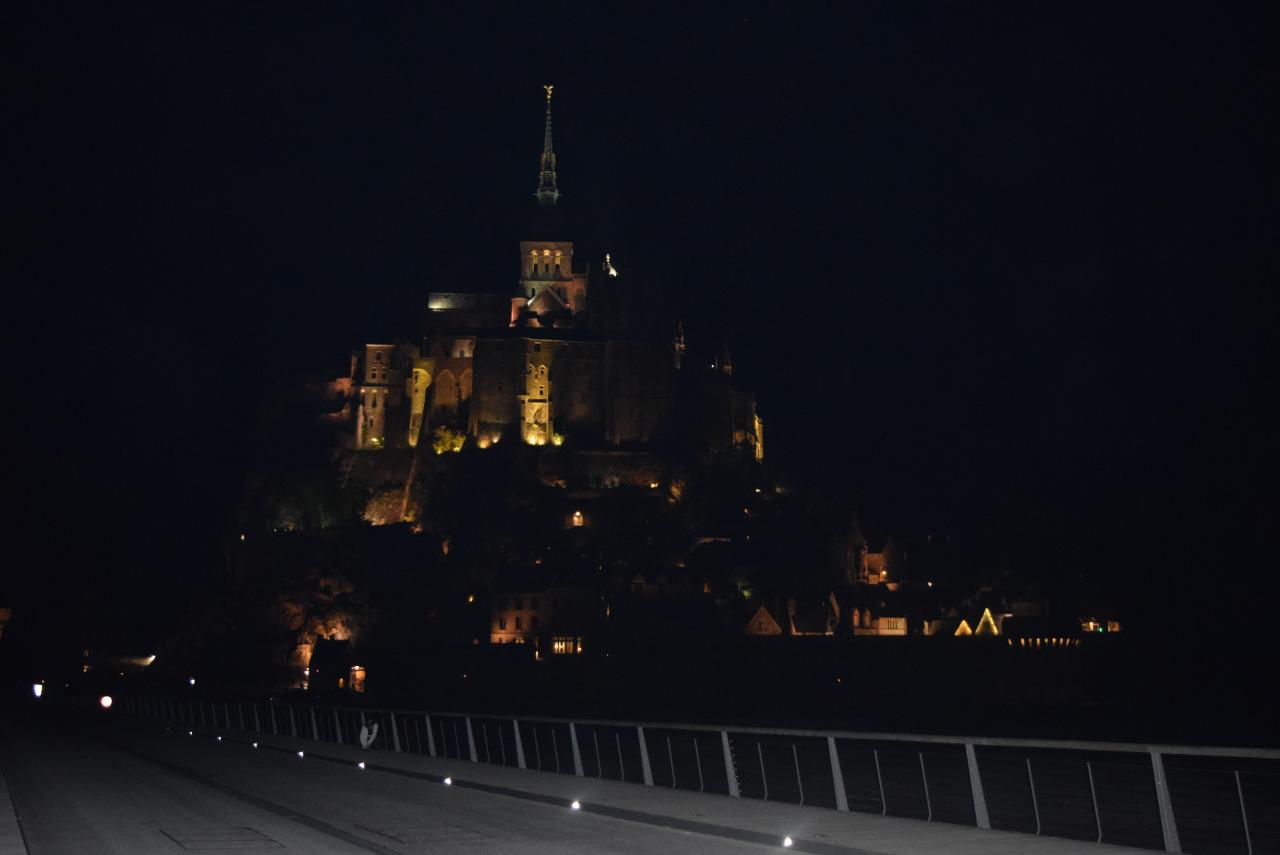 Visite du Mont St-Michel en France - Le 09 au 11-10-2015