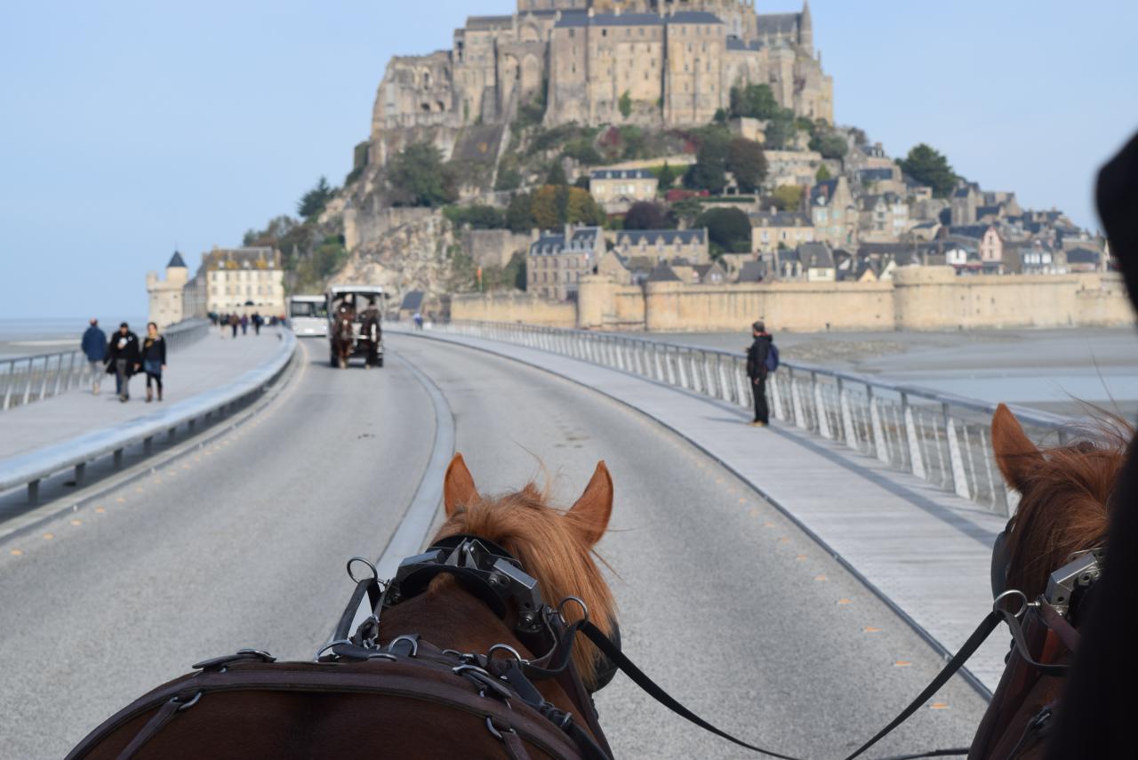 Visite du Mont St-Michel en France - Le 09 au 11-10-2015